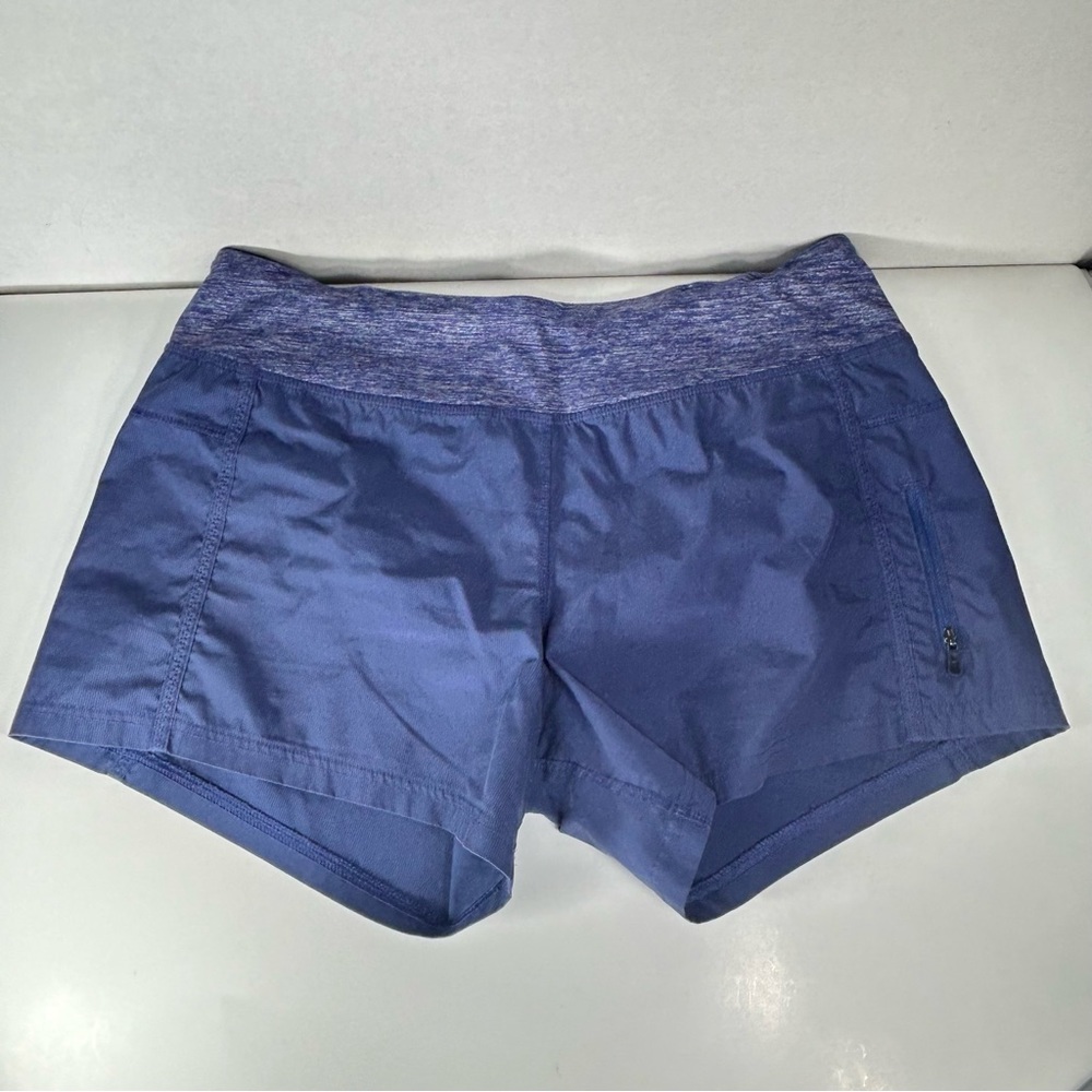 Lululemon Running Shorts with Zip Pocket 2 waist pocket & draw cord Women’s Sz 8